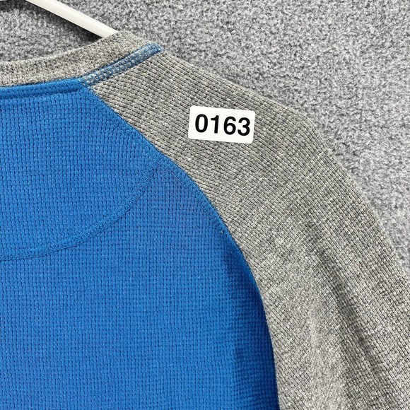 US Polo Assn‎ Sweater Mens Size M Blue Gray Pullover Crew-Neck Knit long sleeve - Picture 12 of 12